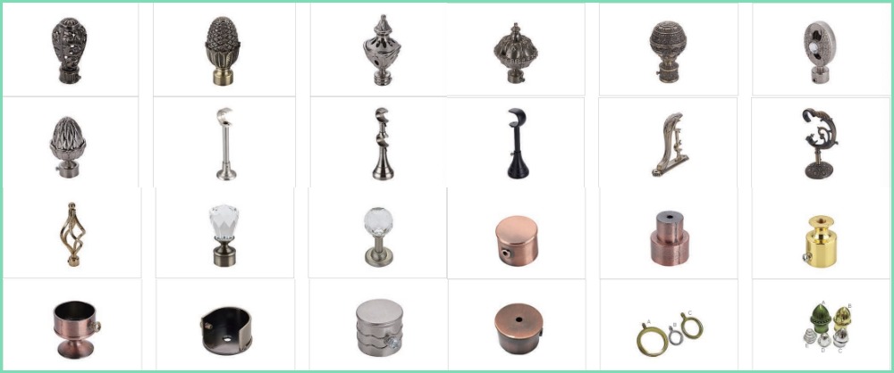 High-Quality Zinc Alloy Curtain Rail Accessories – Custom Solutions at Competitive Prices